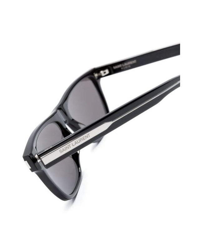 Saint Laurent Black Acetate Sunglasses Glam Steals