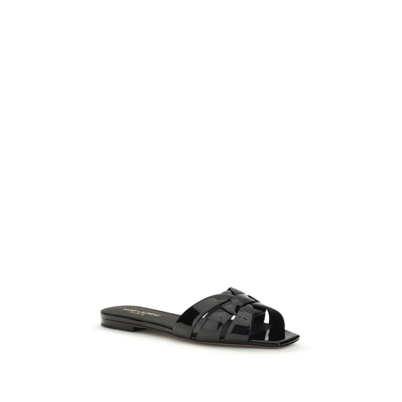 Saint Laurent Black Ballet Flats Glam Steals