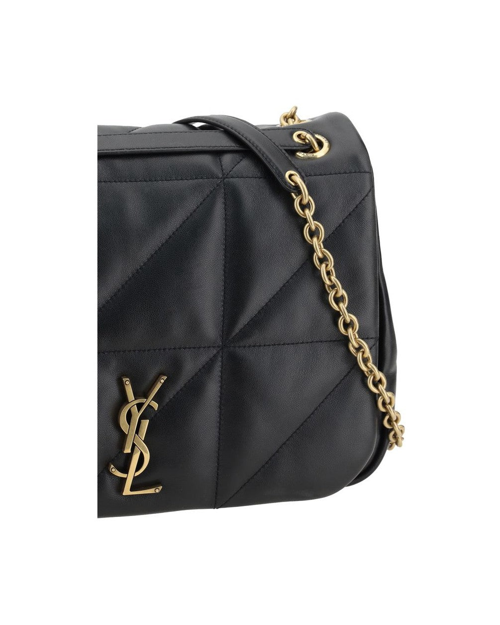 Saint Laurent Black Calf Leather Bos Taurus Shoulder Bag Glam Steals