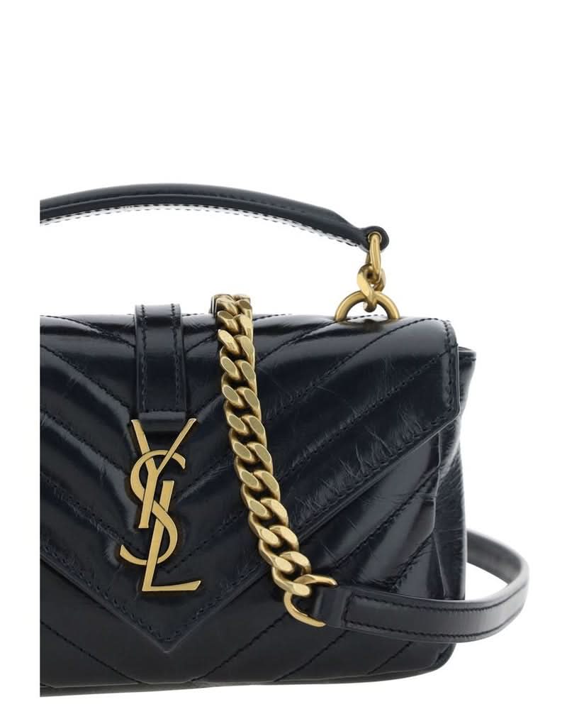 Saint Laurent Black Calf Leather Bos Taurus Wallet Glam Steals