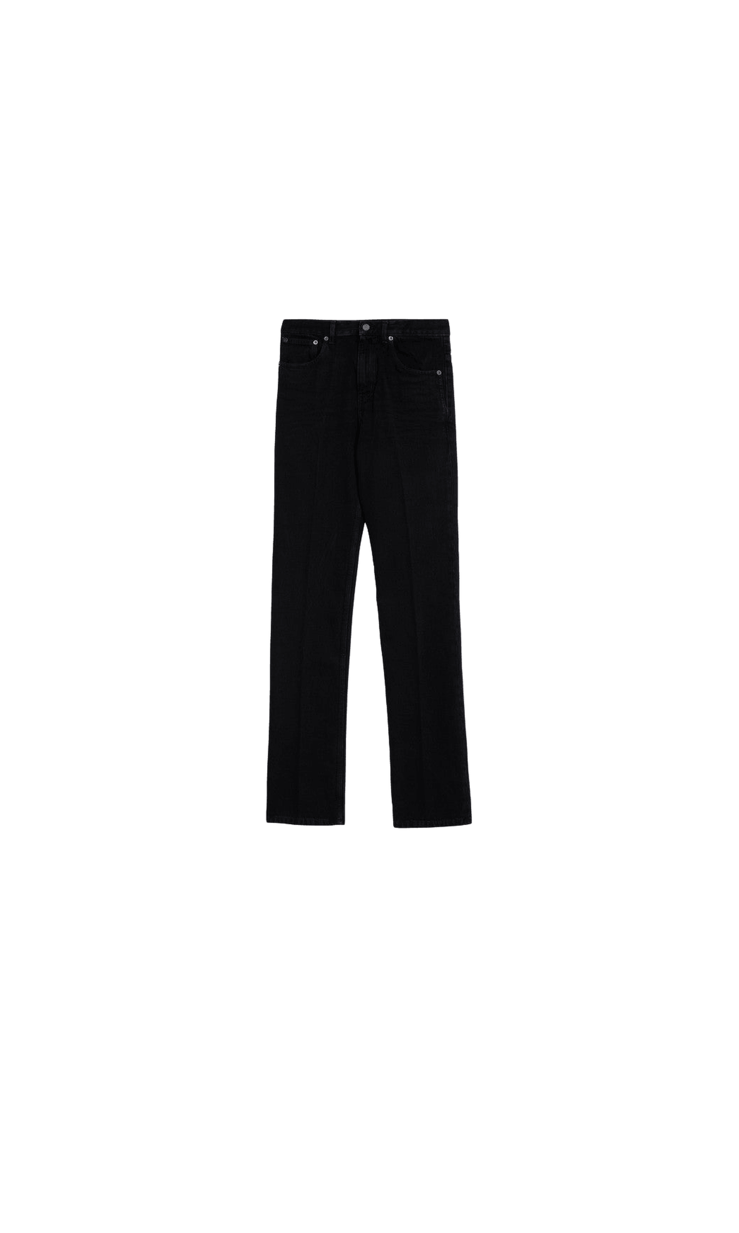 Saint Laurent Black Denim Jeans Glam Steals