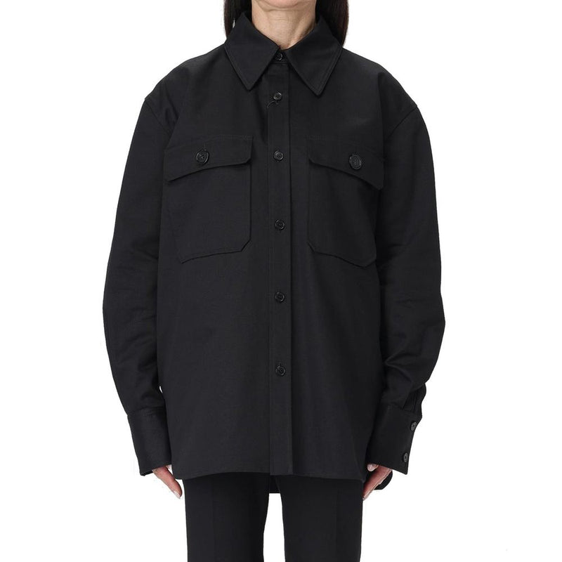 Saint Laurent Black Denim Shirt Glam Steals