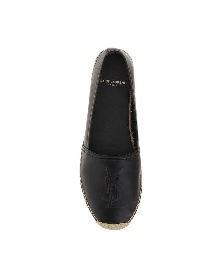 Saint Laurent Black Lamb Ovis Aries Espadrilles Glam Steals