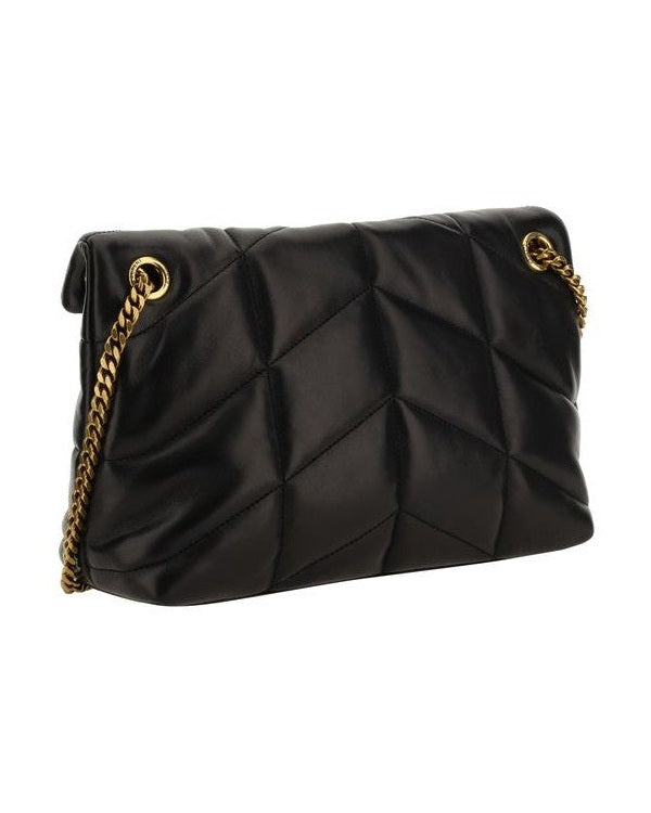 Saint Laurent Black Lamb Ovis Aries Shoulder Bag Glam Steals