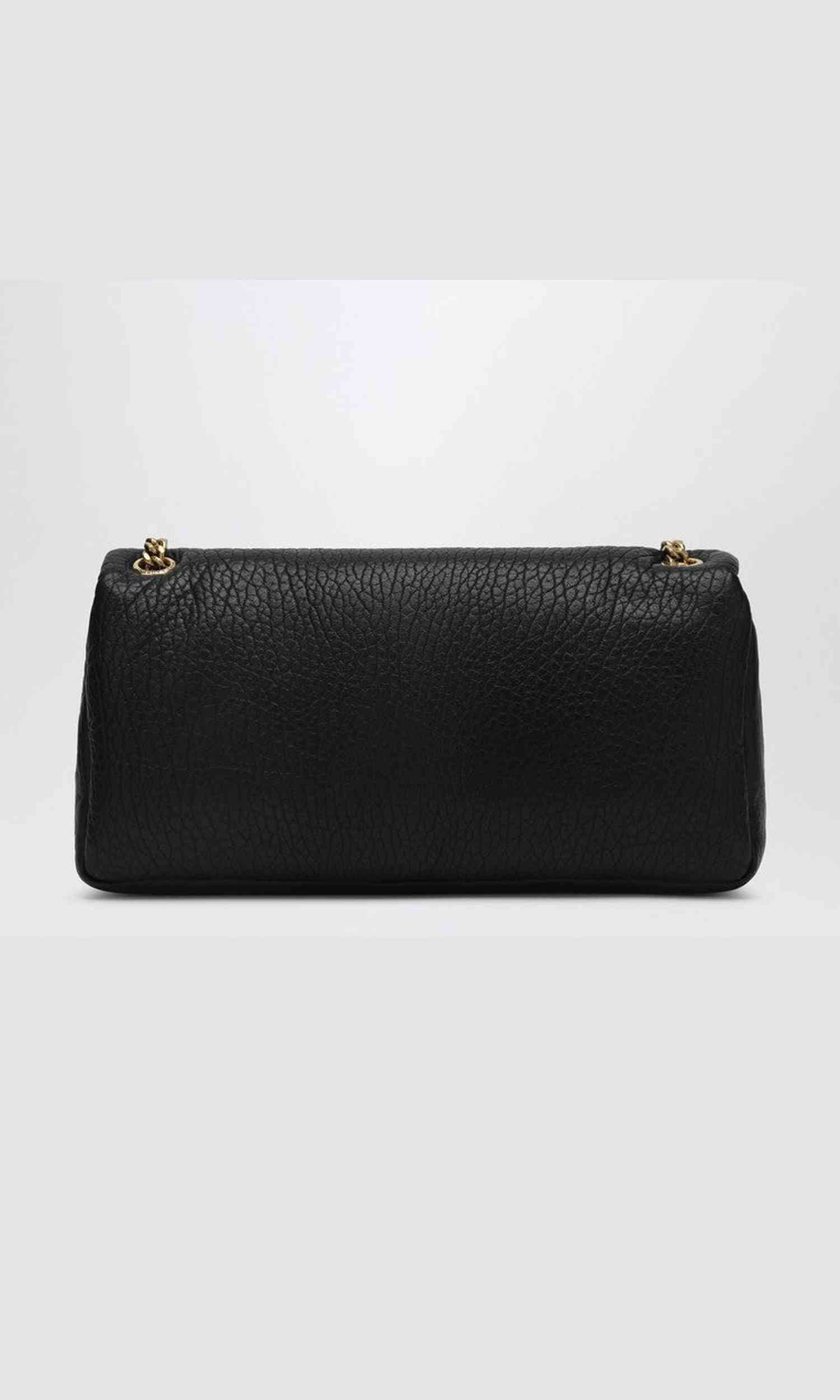 Saint Laurent Black Leather Medium Calypso Bag Glam Steals