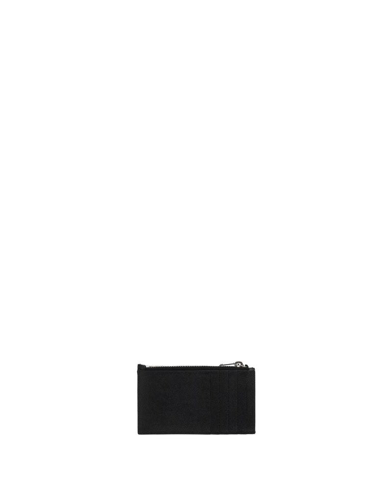 Saint Laurent Black Leather Wallet Glam Steals