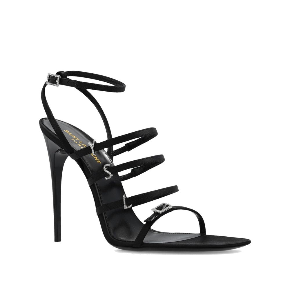 Saint Laurent Black Stiletto Heel Glam Steals