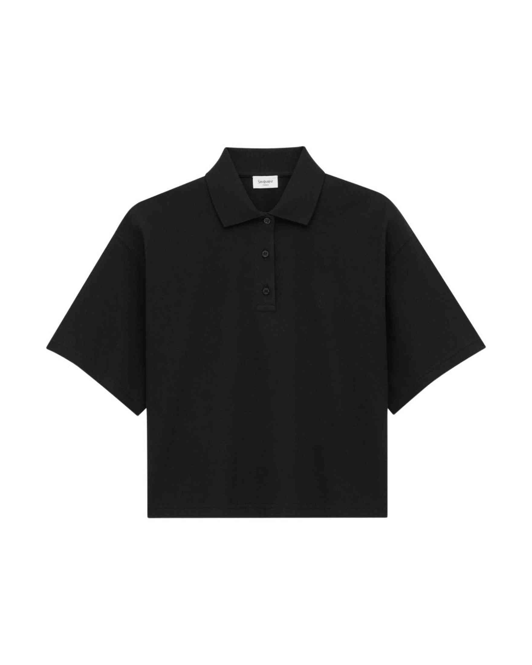 Saint Laurent Black T-shirt Glam Steals