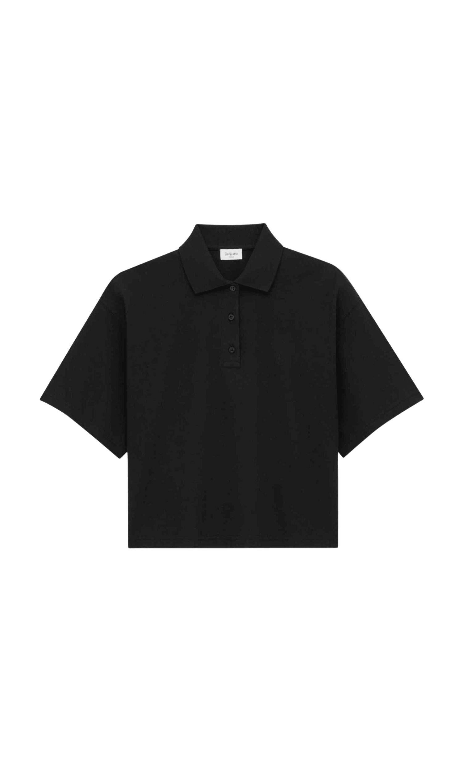 Saint Laurent Black T-shirt Glam Steals