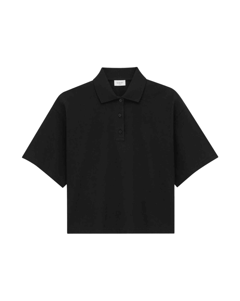 Saint Laurent Black T-Shirt Glam Steals