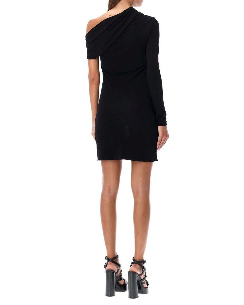Saint Laurent Black Viscose Dress 