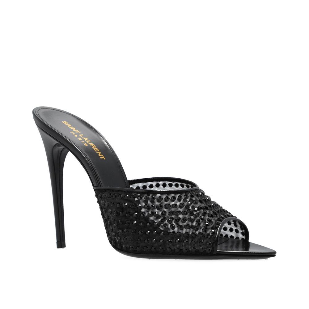 Saint Laurent Blonde Mules Glam Steals