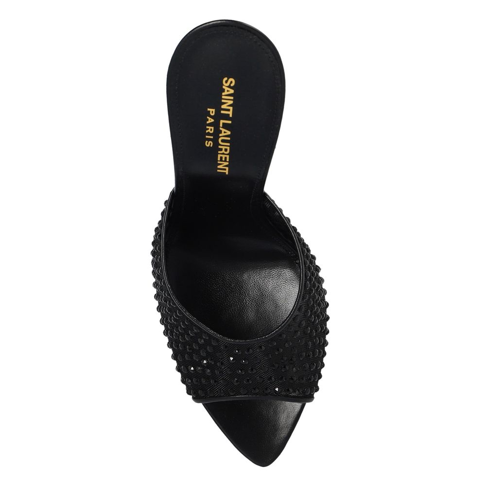 Saint Laurent Blonde Mules Glam Steals