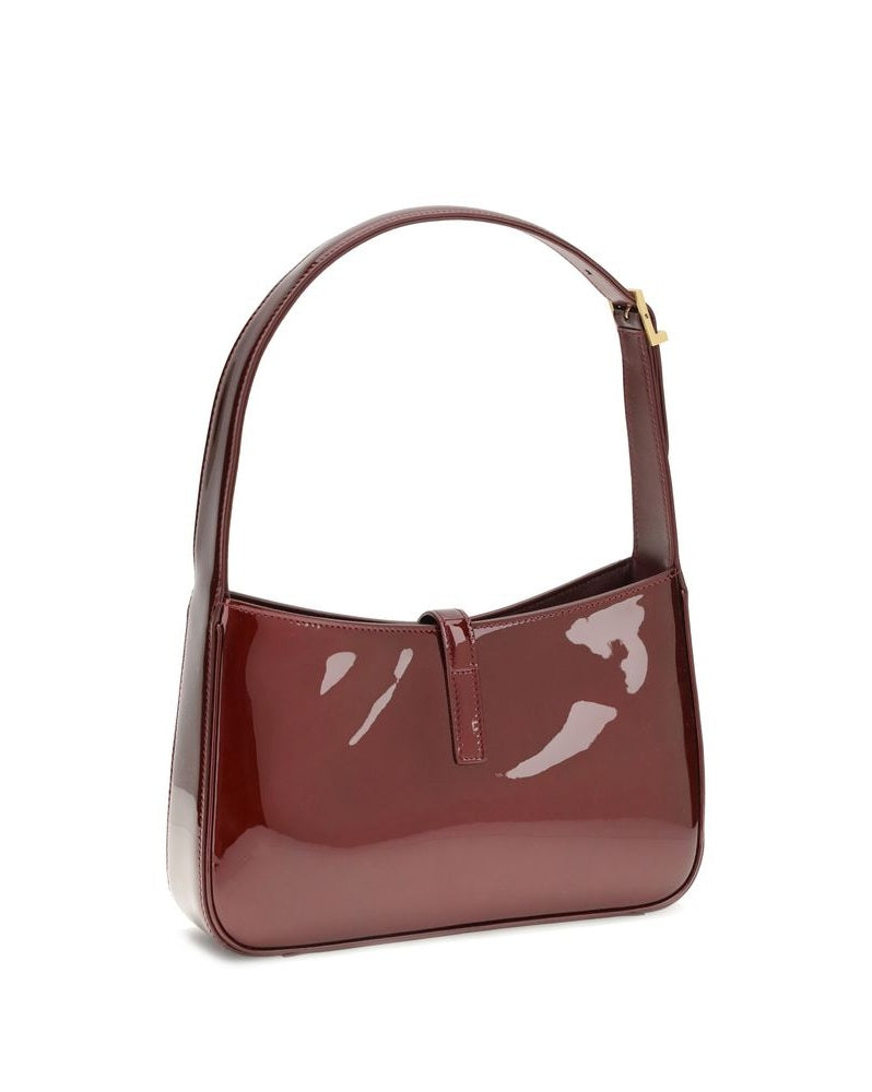 Saint Laurent Bordeaux Calf Leather Bos Taurus Shoulder Bag Glam Steals