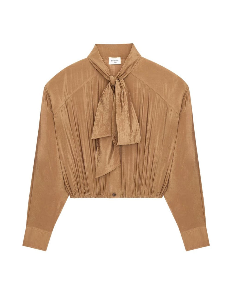 Saint Laurent Brown Shirt Shirts