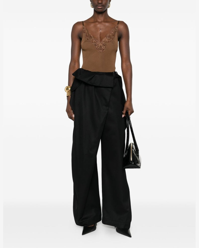 Saint Laurent Brown Top Topwear
