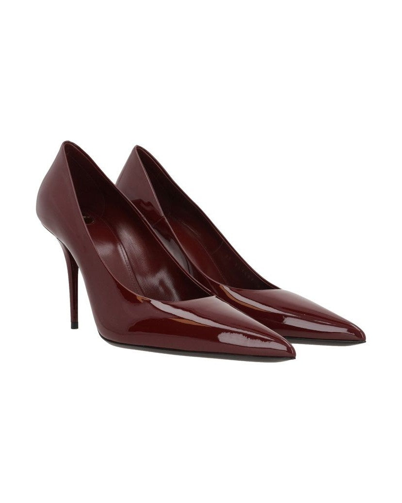 Saint Laurent Calfskin Platform Pumps Glam Steals