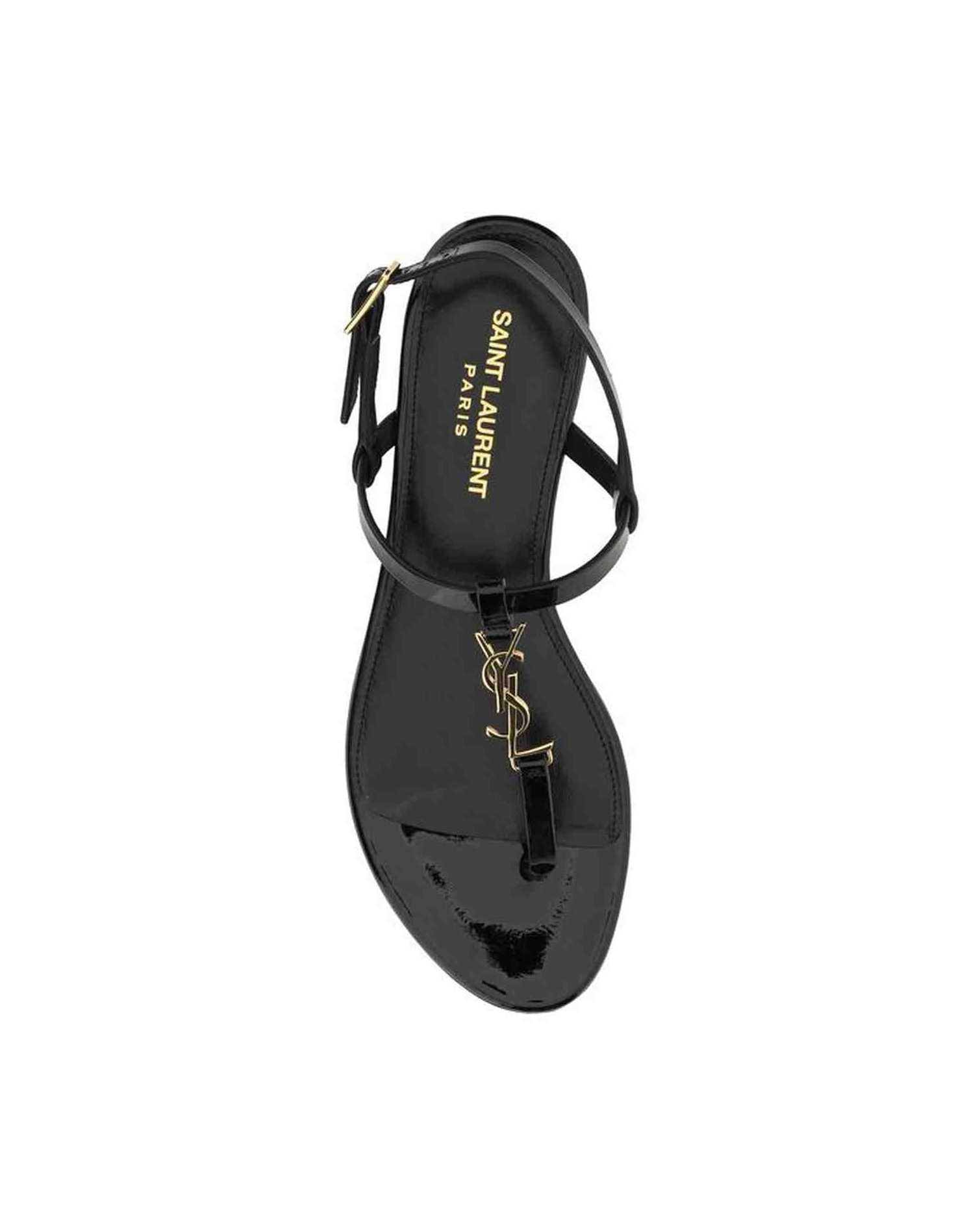 Saint Laurent Cassandra Sandals Glam Steals