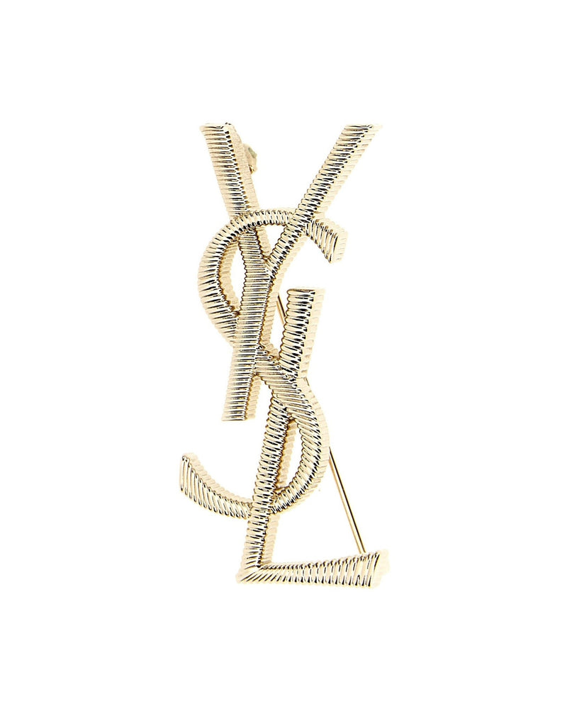 Saint Laurent Cassandre Brooch Glam Steals