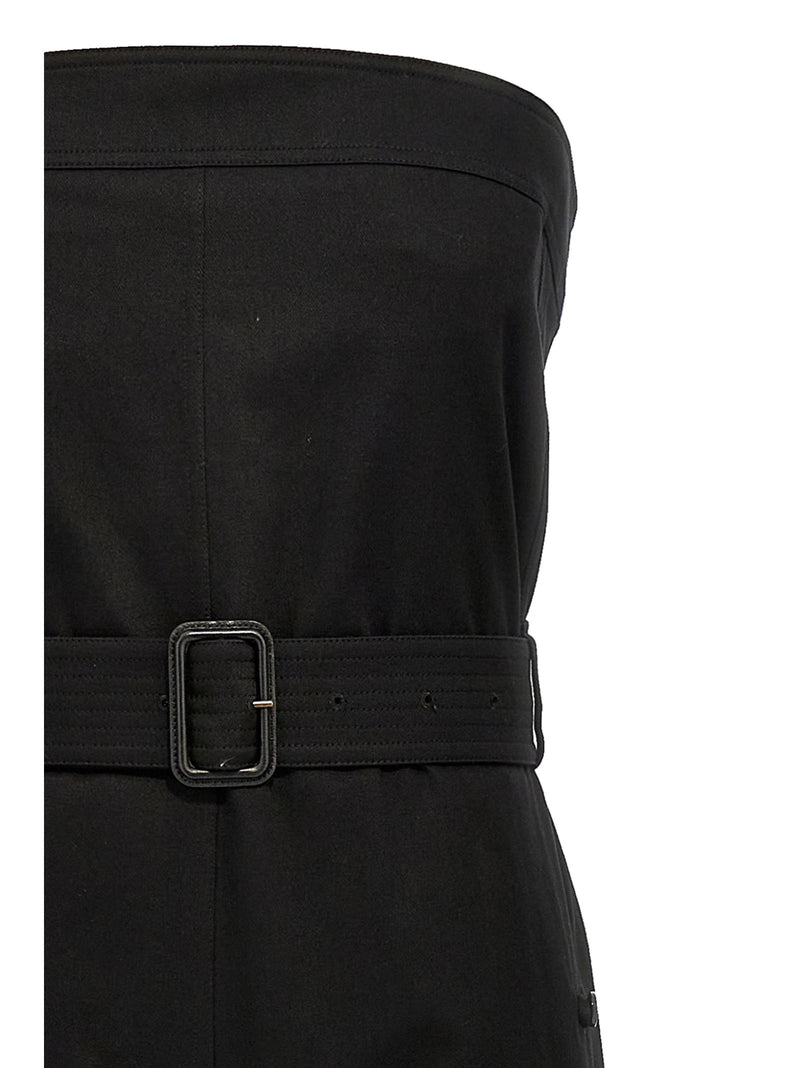 Saint Laurent Cassandre Bustier Jumpsuit Glam Steals