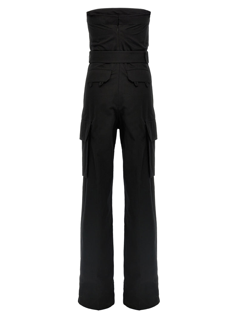 Saint Laurent Cassandre Bustier Jumpsuit Glam Steals