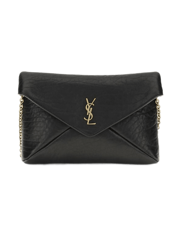 Saint Laurent Cassandre Chain Clutch Bag Glam Steals