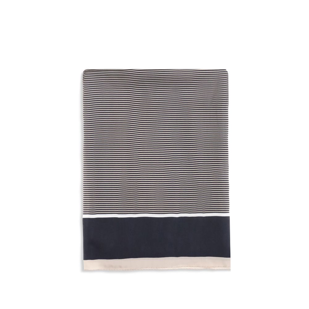 Saint Laurent Cassandre Striped Stole Glam Steals