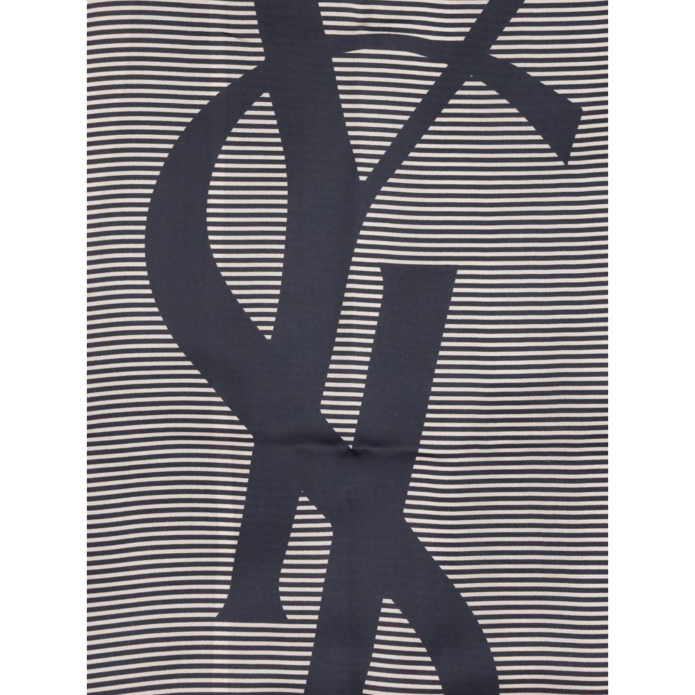 Saint Laurent Cassandre Striped Stole Glam Steals
