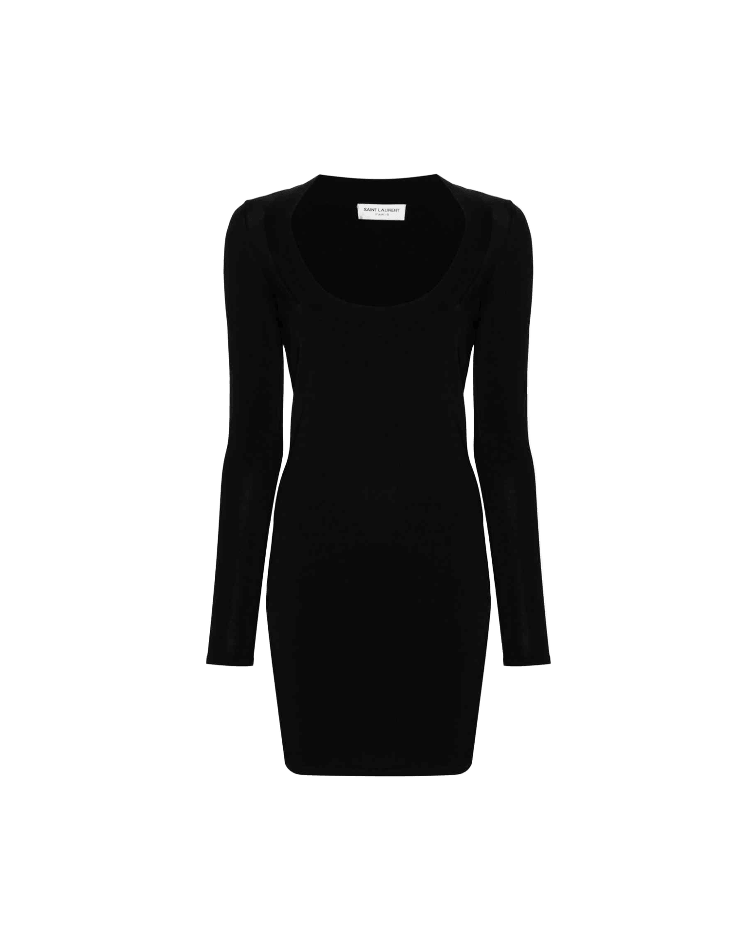 Saint Laurent DéColleté Mini Dress Glam Steals