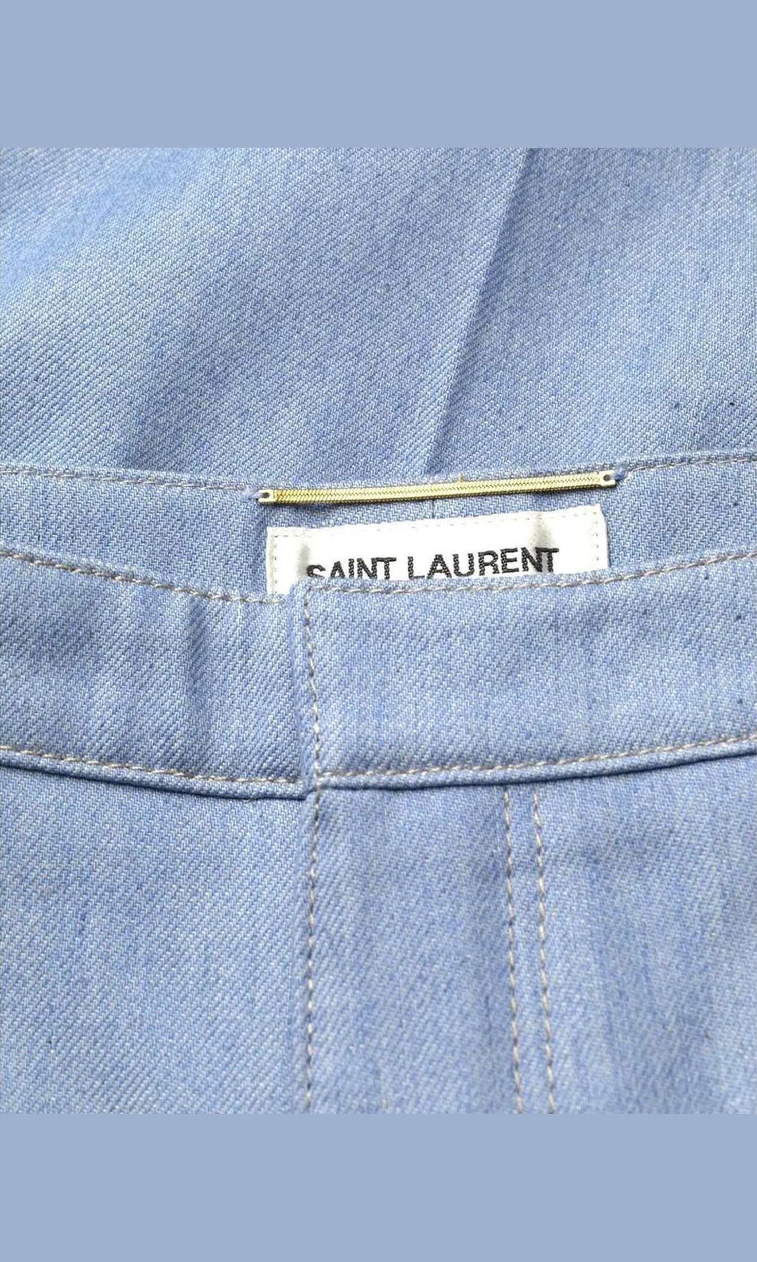 Saint Laurent Denim Jeans Glam Steals