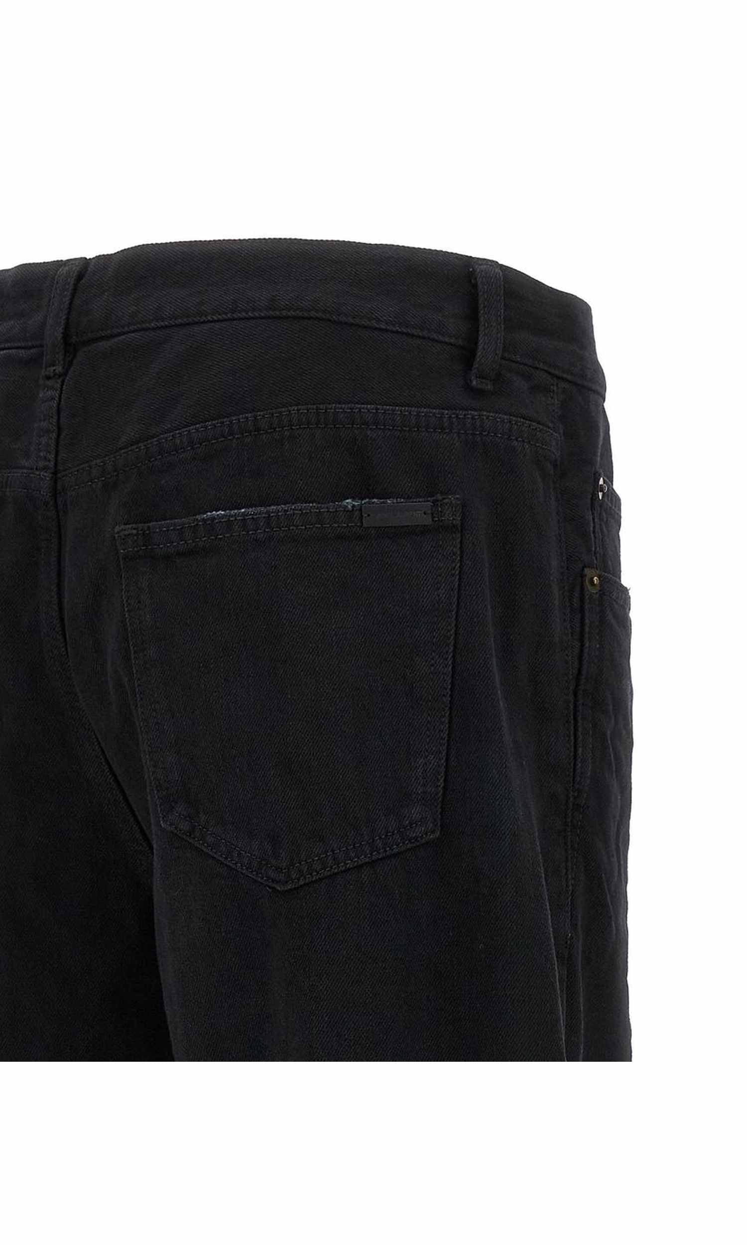 Saint Laurent Denim Long Baggy Jeans Glam Steals