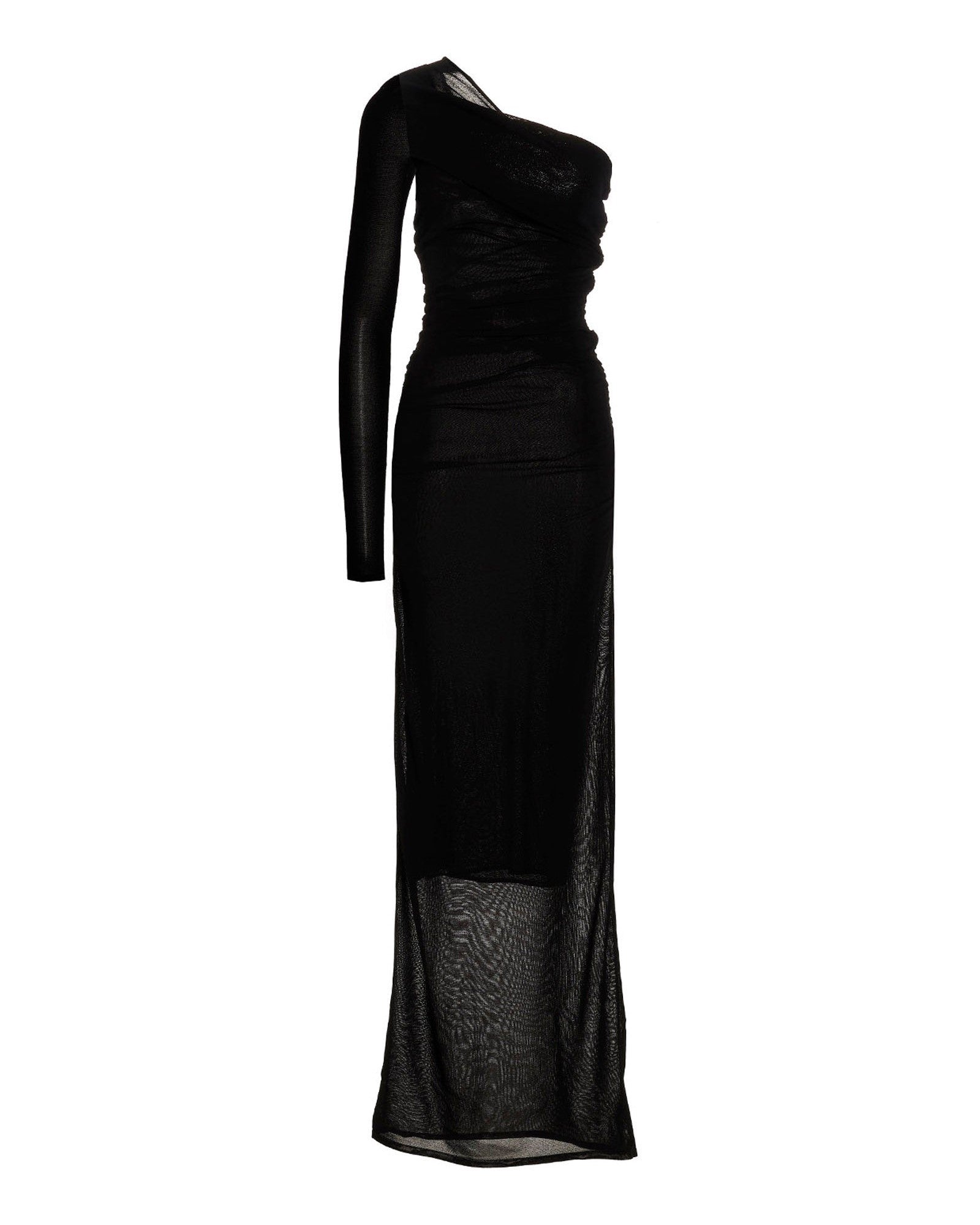 Saint Laurent Draped Long Dress Glam Steals