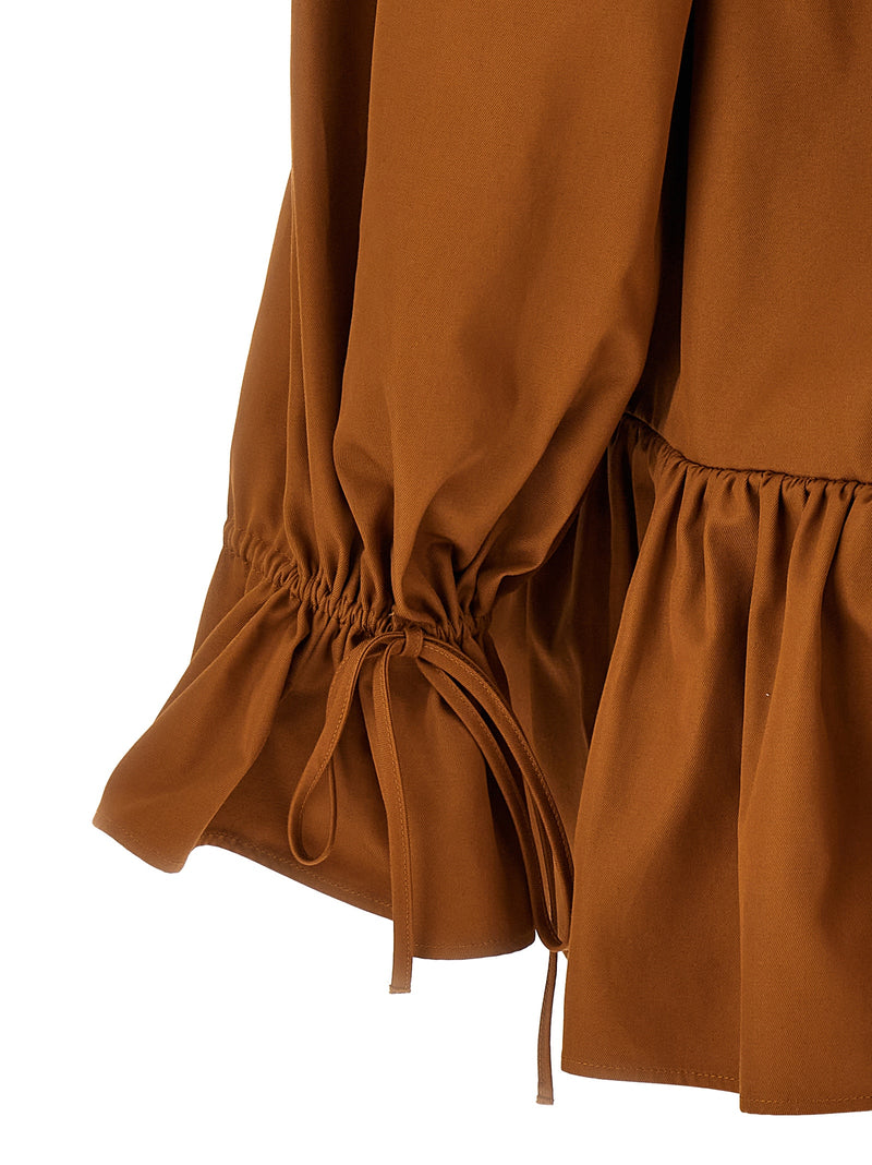 Saint Laurent Flounces Mini Dress Glam Steals