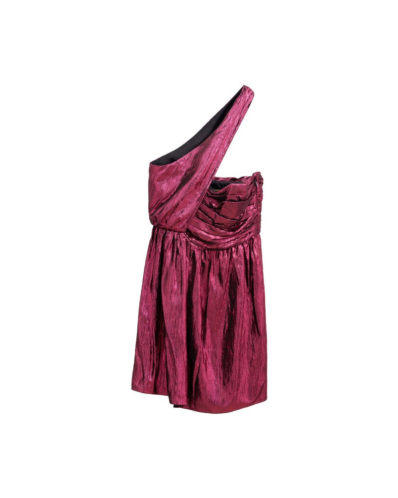 Saint Laurent Fuchsia Viscose Short Dress Glam Steals