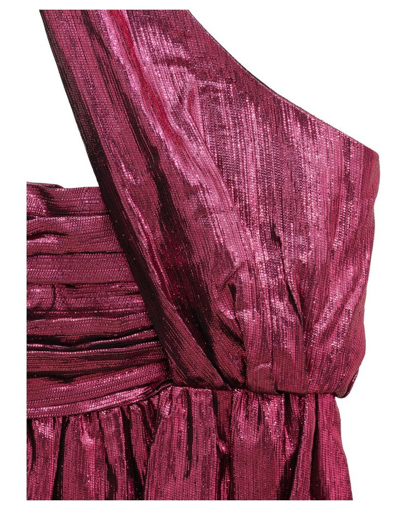 Saint Laurent Fuchsia Viscose Short Dress Glam Steals