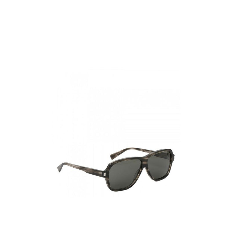 Saint Laurent Gray Acetate Sunglasses 