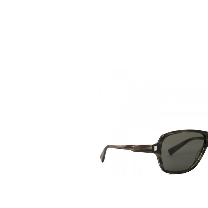 Saint Laurent Gray Acetate Sunglasses 