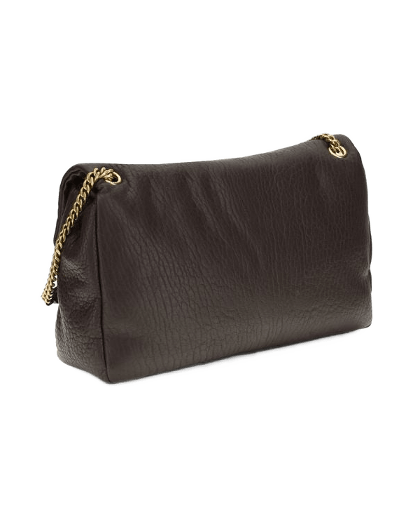 Saint Laurent Gray Lamb Ovis Aries Shoulder Bag Glam Steals