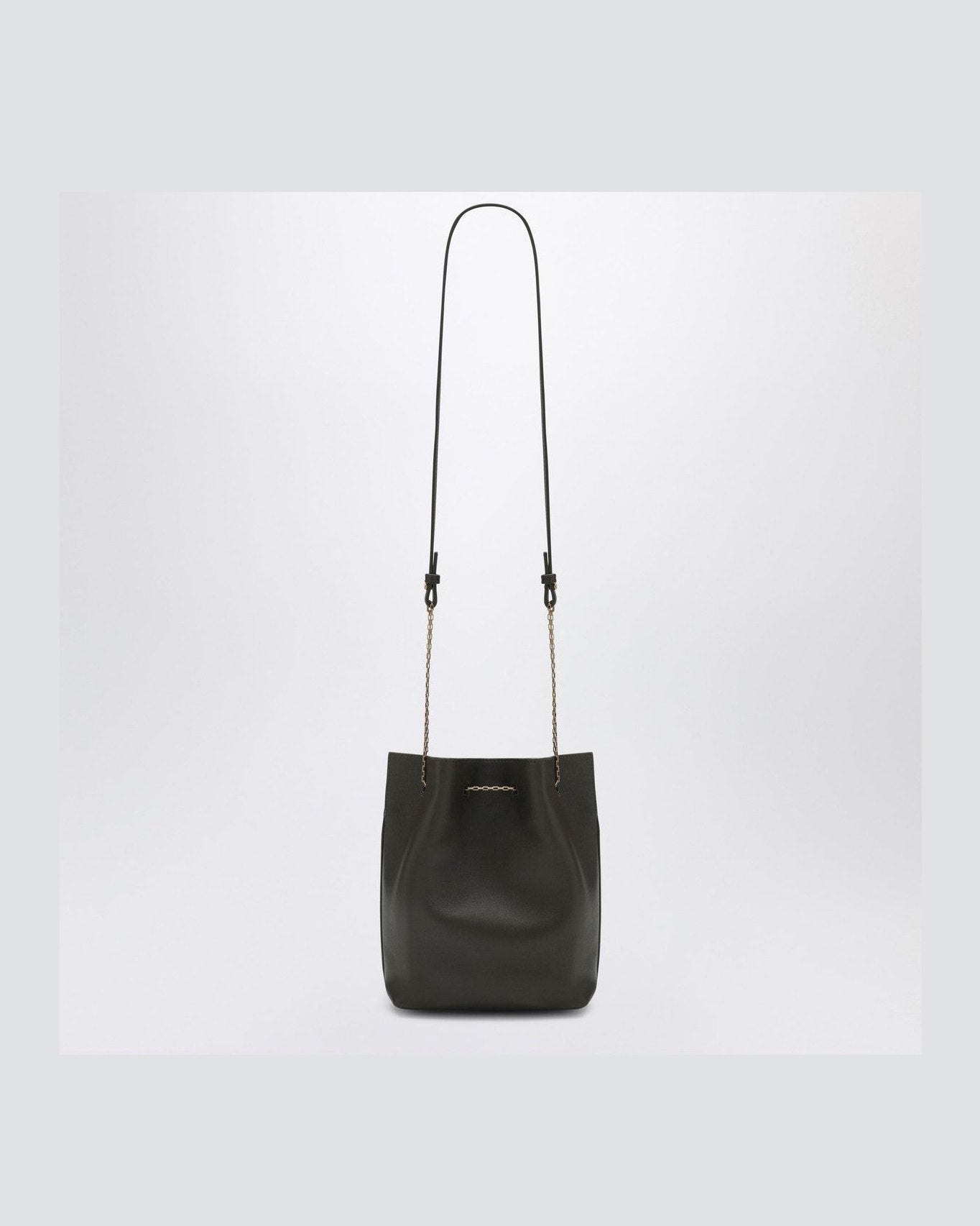 Saint Laurent Green Leather Moss Bucket Bag Glam Steals