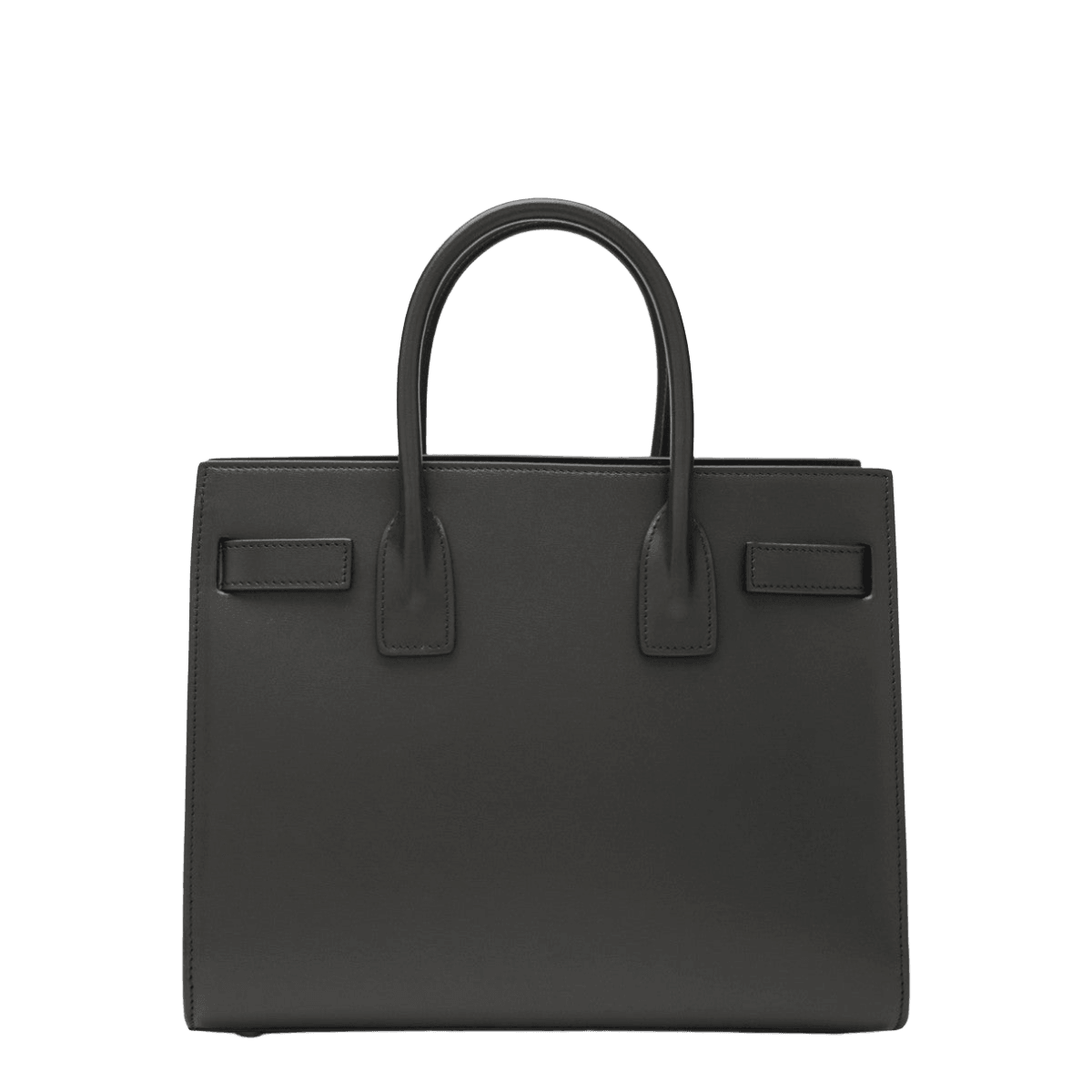 Saint Laurent Grey Sac De Jour Baby bag in smooth leather Glam Steals