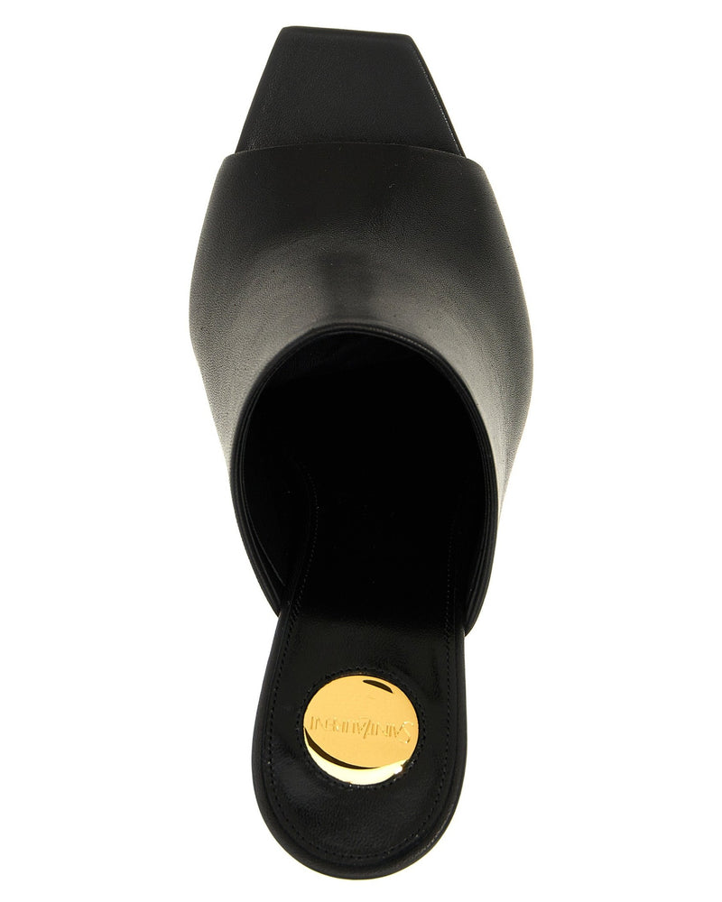 Saint Laurent Jill Mules Glam Steals