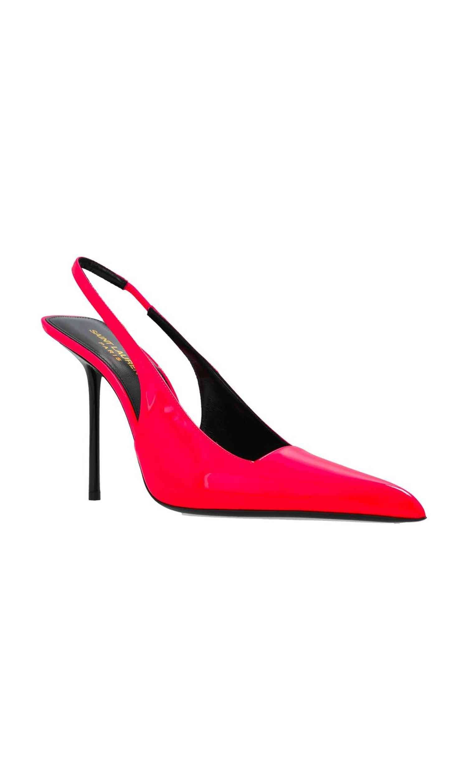 Saint Laurent Kiss 105 Slingback Pumps Glam Steals