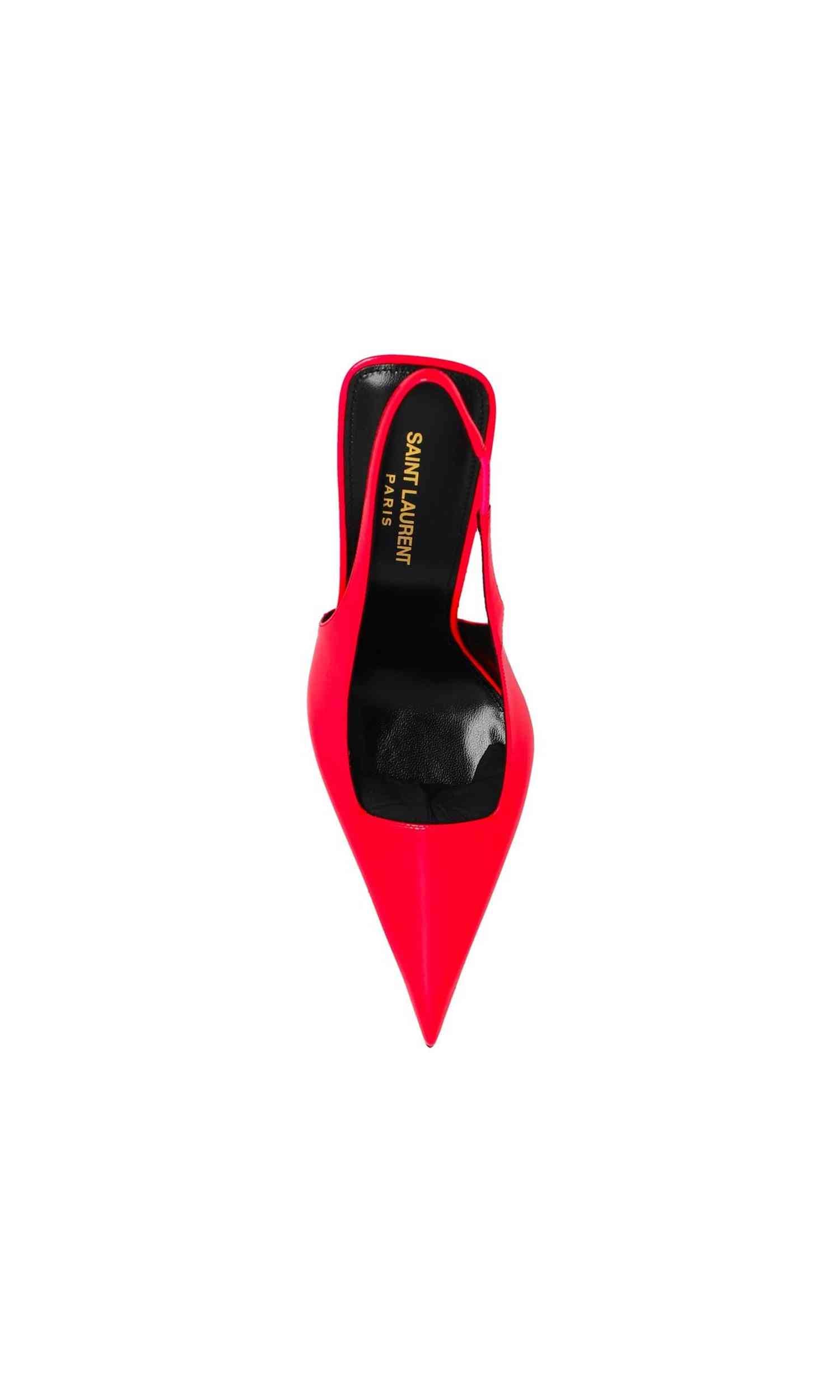 Saint Laurent Kiss 105 Slingback Pumps Glam Steals
