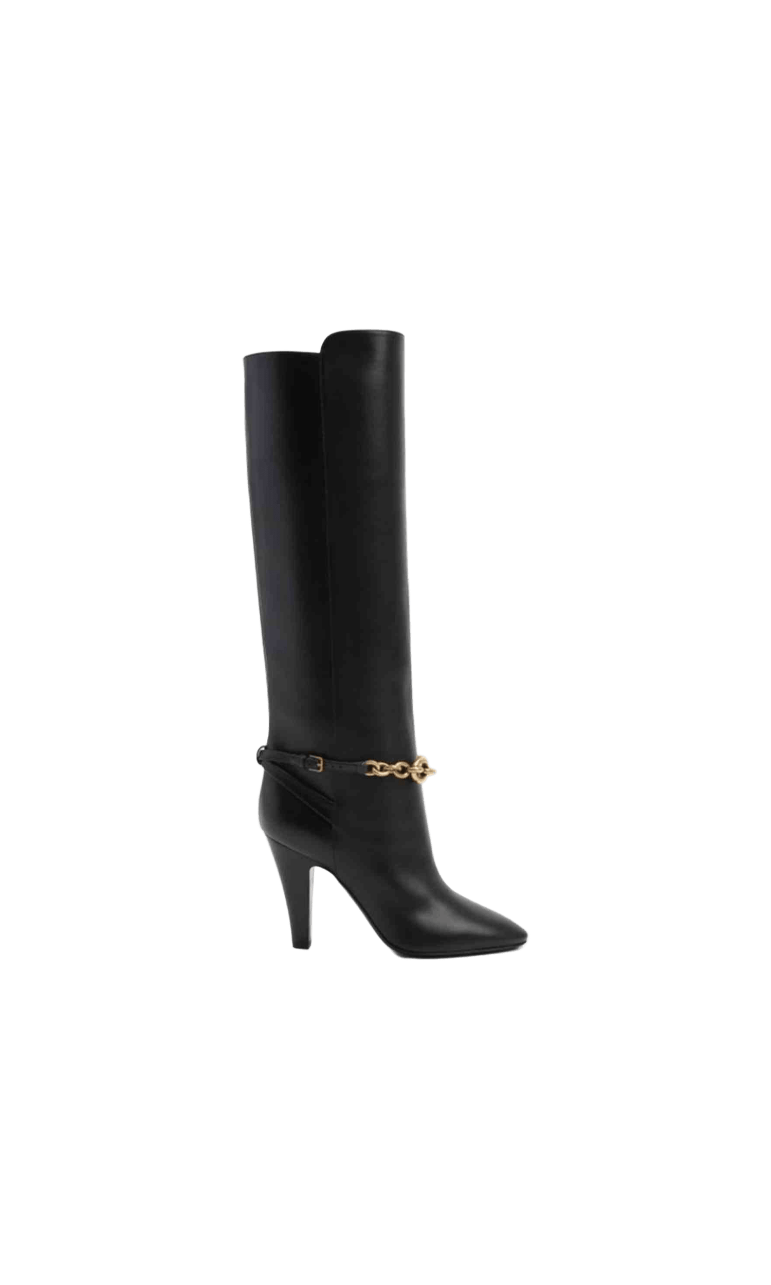 Saint Laurent Leather Boots Glam Steals