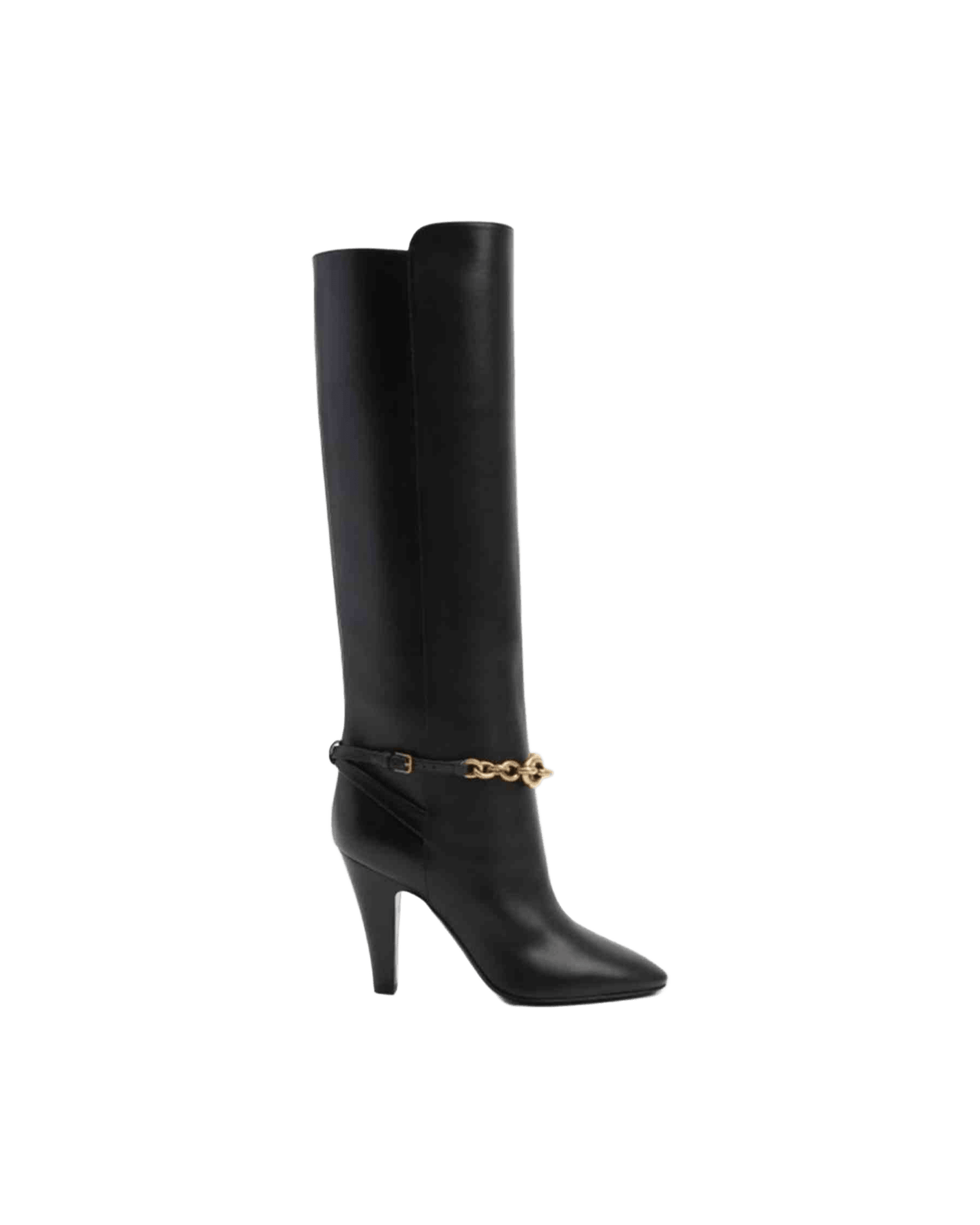Saint Laurent Leather Boots Glam Steals