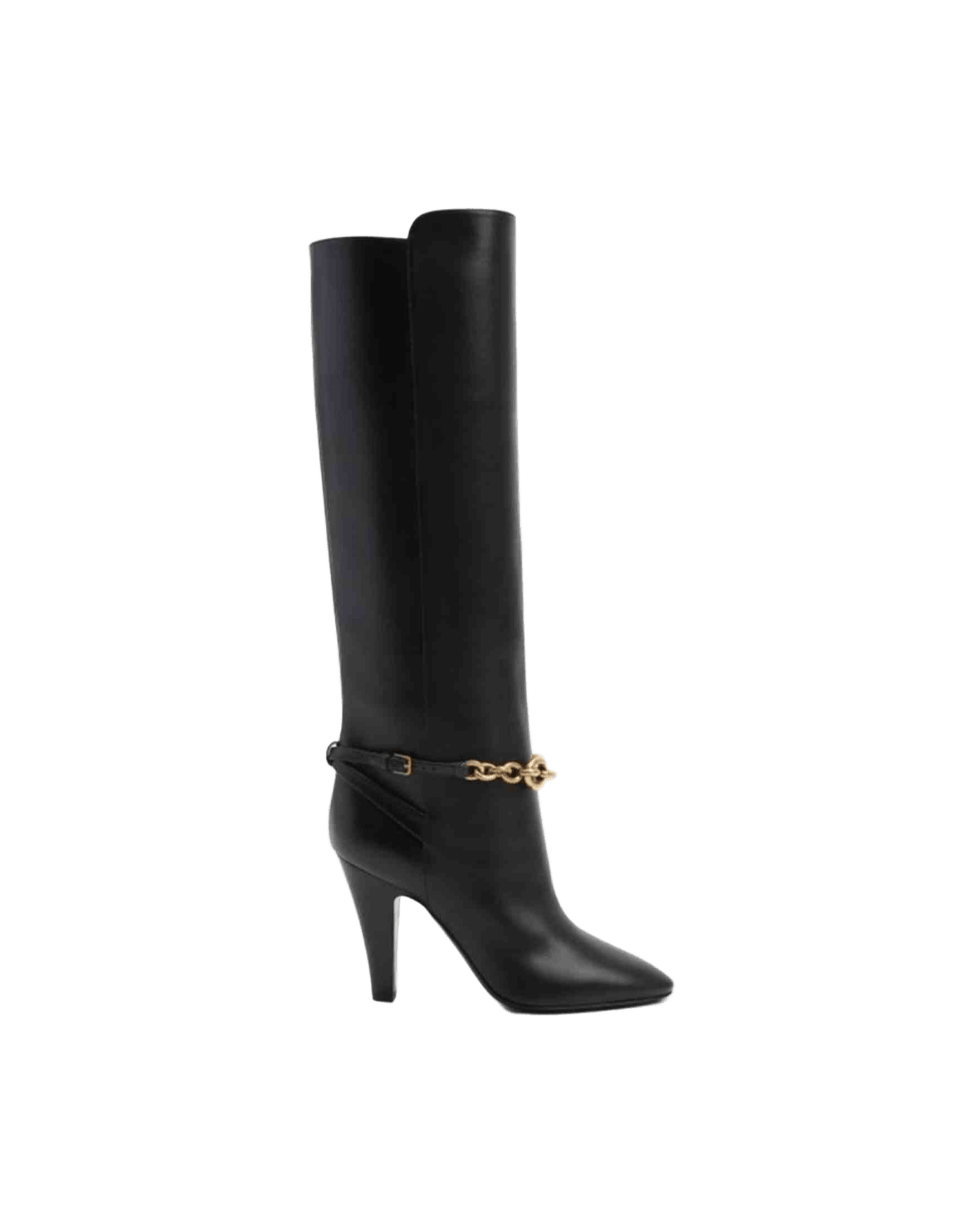 Saint Laurent Leather Boots Glam Steals