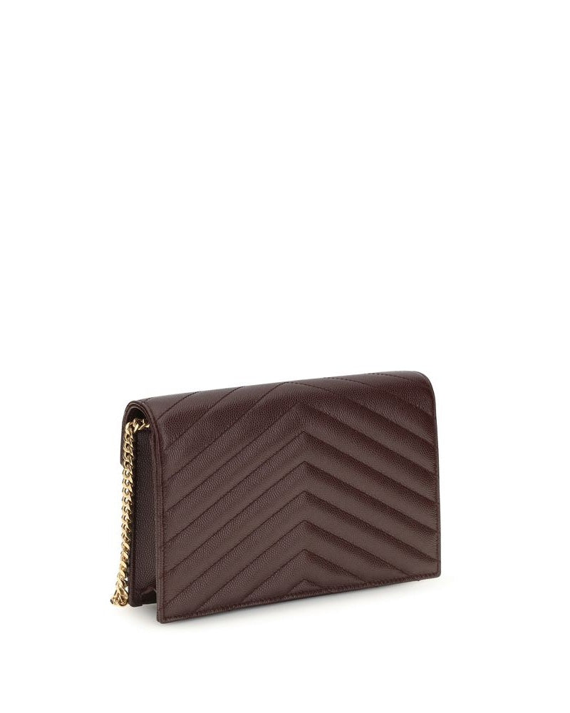 Saint Laurent Leather Bordeaux Calf Bos Taurus Wallet Glam Steals