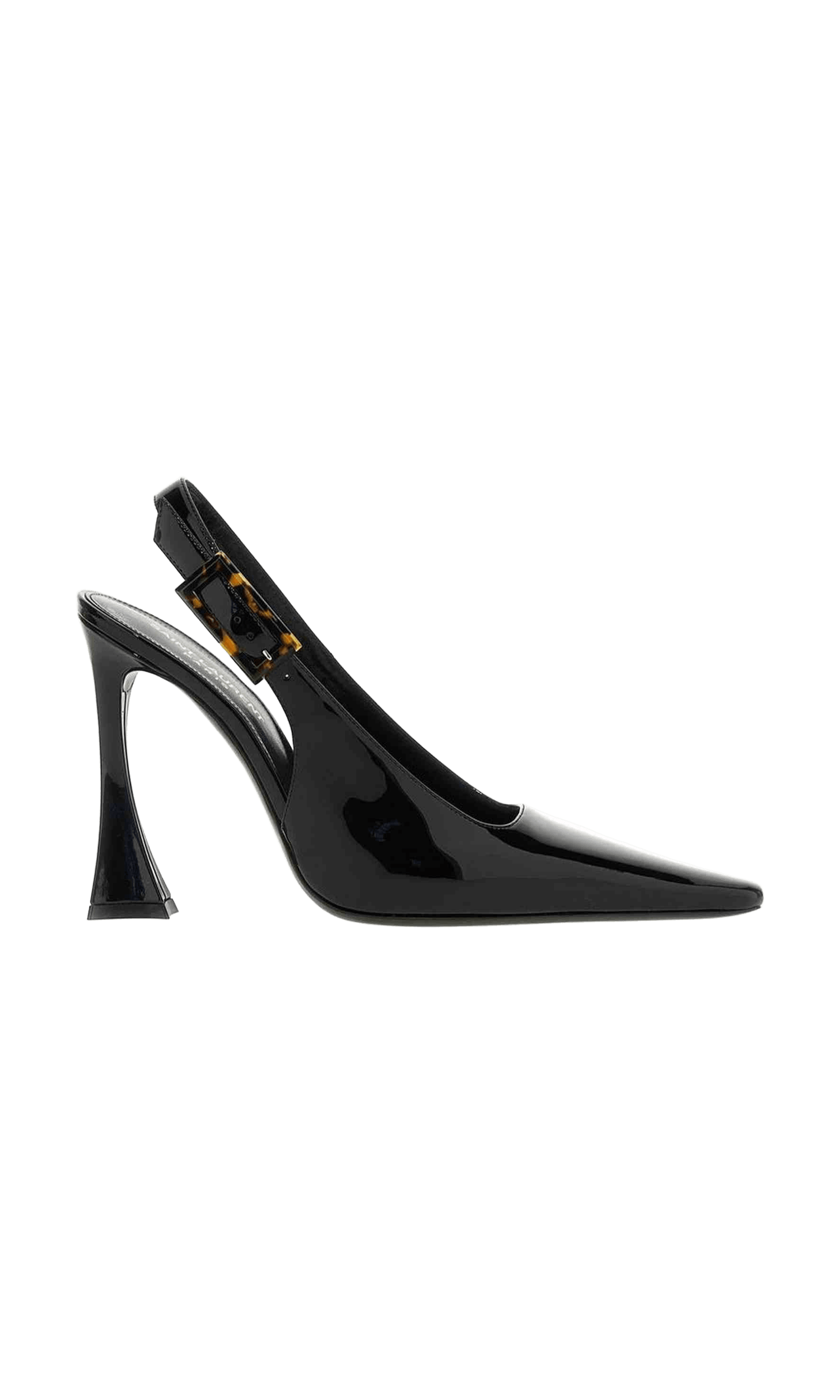 Saint Laurent Leather Dune Slingback Pumps Glam Steals