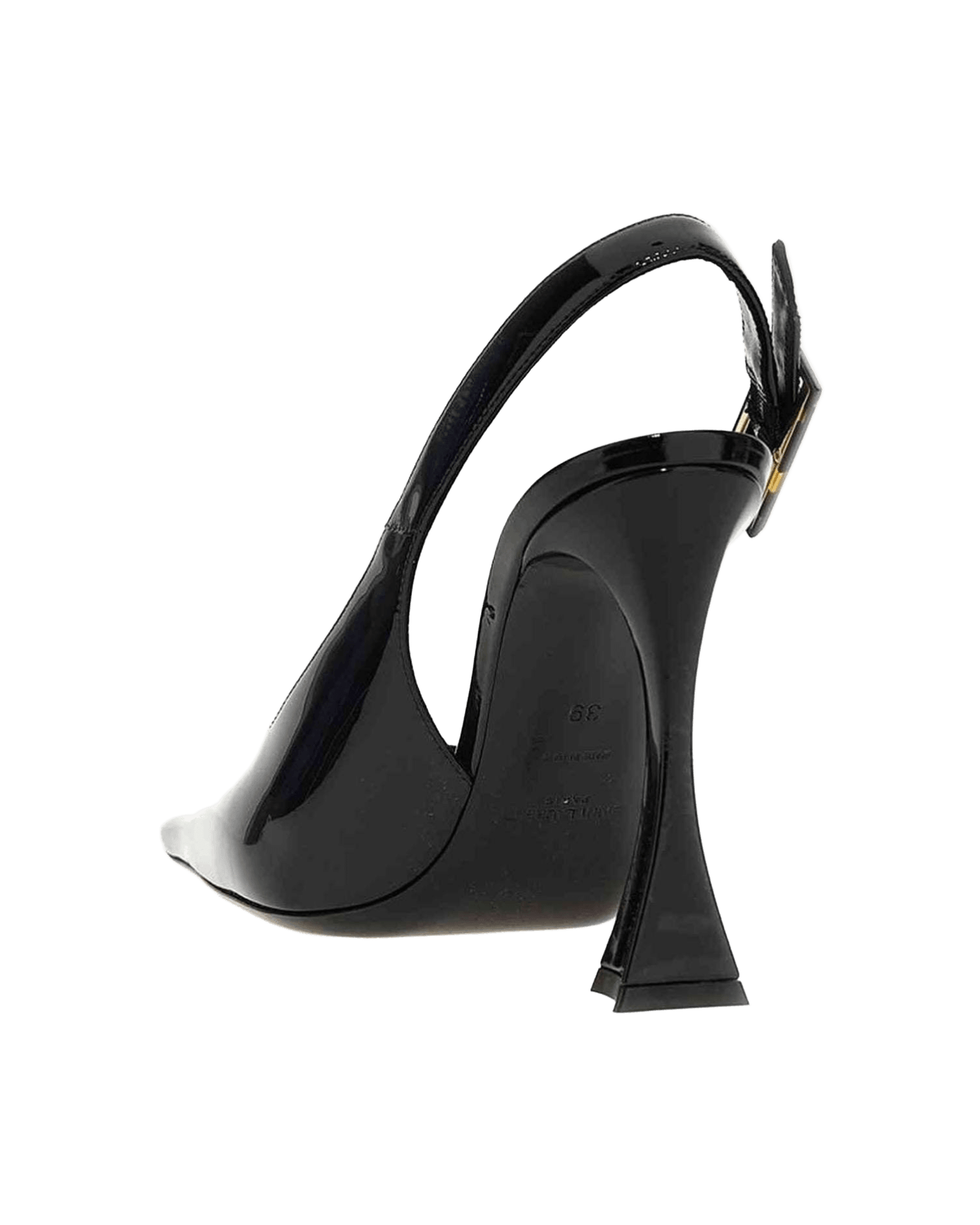 Saint Laurent Leather Dune Slingback Pumps Glam Steals