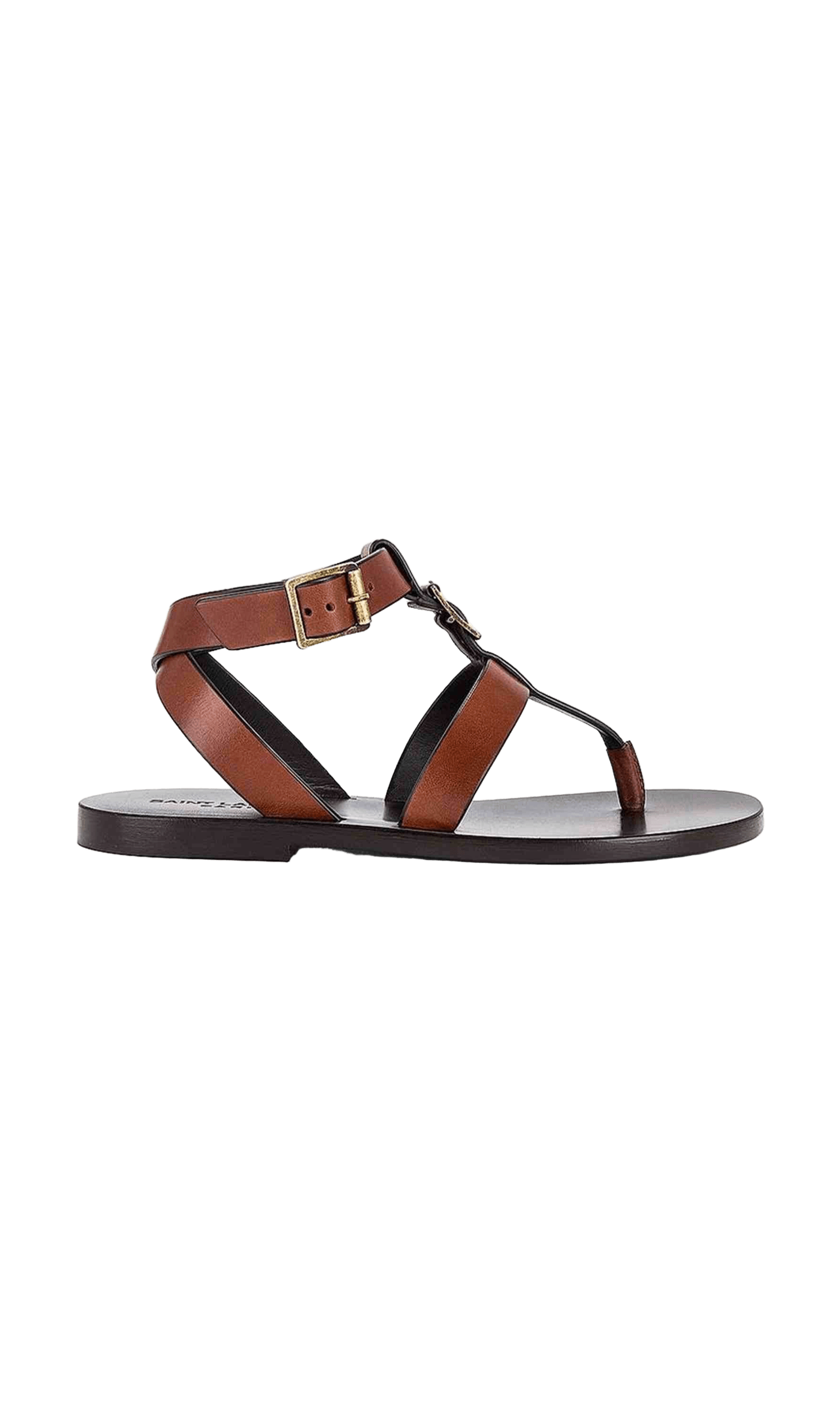 Saint Laurent Leather Hardy Sandals Glam Steals